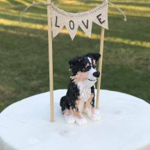 Custom Doggie Cake Topper