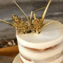Fresh Mini Gold Pineapple Toppers