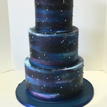 Galaxy Wedding Cake