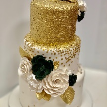 Gold Sequin Wedding