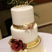Gold Fondant with Puppies