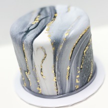 Gray Marble Fondant