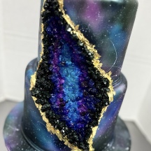 Fondant Galaxy Geode