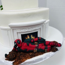 Peek-a-Boo DeadPool Sugar Piece