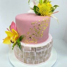 Painted Pattern on Fondant