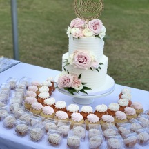 Wedding Cake & Mini Desserts