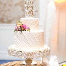 Ivory Fondant Pleating