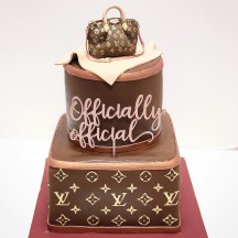 Louis Vuitton Wedding Cake