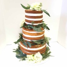 Naked Cake with Eucalyptus