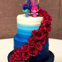 Ombre Buttercream and Roses