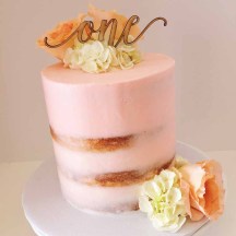 Semi-Naked Anniversary Cake