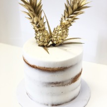 Semi Naked Single Tier and Gold Mini Pineapples