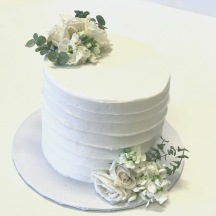 Simple Wedding Cake