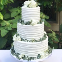 Textured Buttercream with Eucalyptus