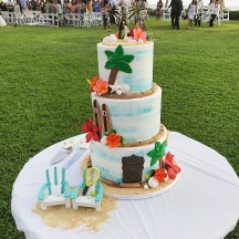 Tropical Luau Cake