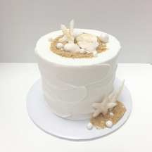 White Ocean Cake