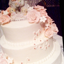 Our First Wedding Cake from 2007! OMG!