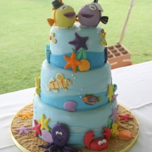 Ocean Theme Cake