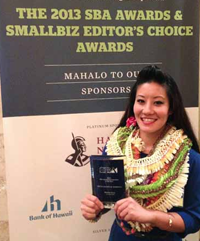 Kristin Kato - SBA Award – Young Entrepreneur of the Year