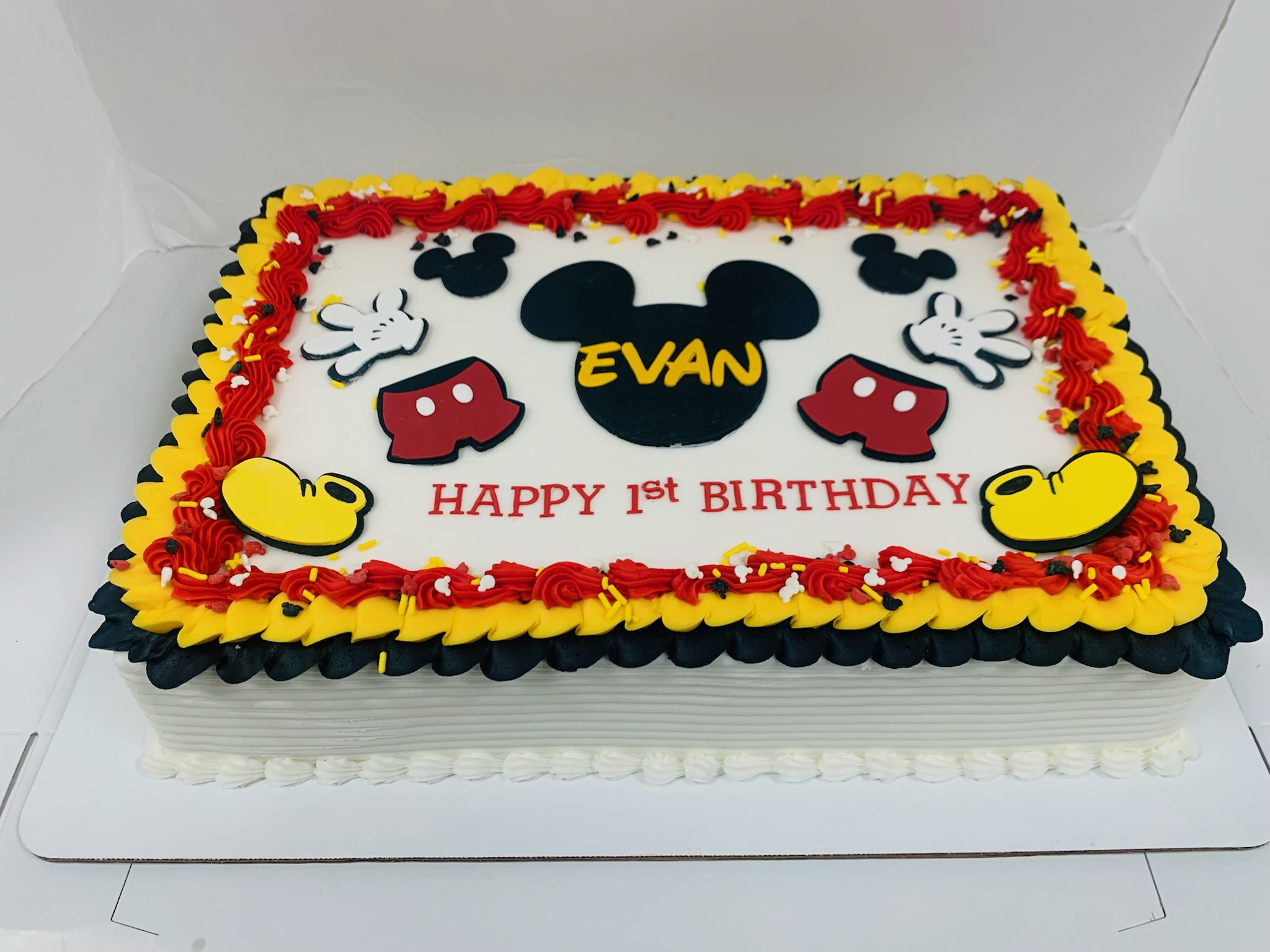Mickey Mouse Sheet Cake Ideas Infoupdate