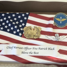 Military Promotion Cake