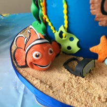 Nemo Cake Detail Cake 3