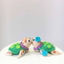 Sugar Turtle Cake Toppers
