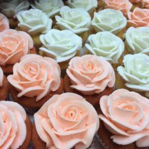 3D Rose Cupcakes