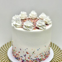 Rainbow Sprinkles Cake